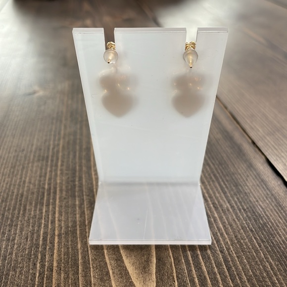 🌟Host Pick🌟Double Heart Earrings - Picture 3 of 3